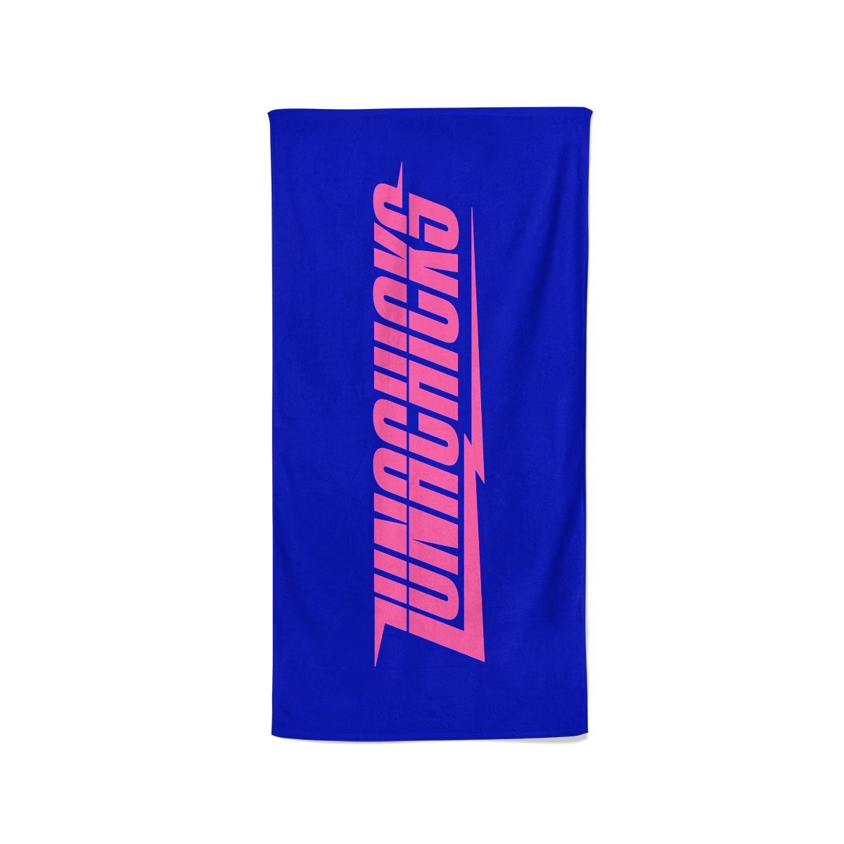 Lightning Bolt Beach Towel (Blue)
