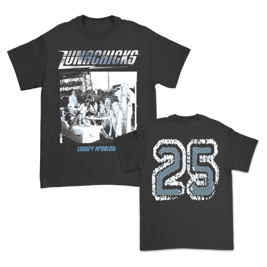 Luxury Problem 25th Anniversary Unisex T-Shirt (Black)