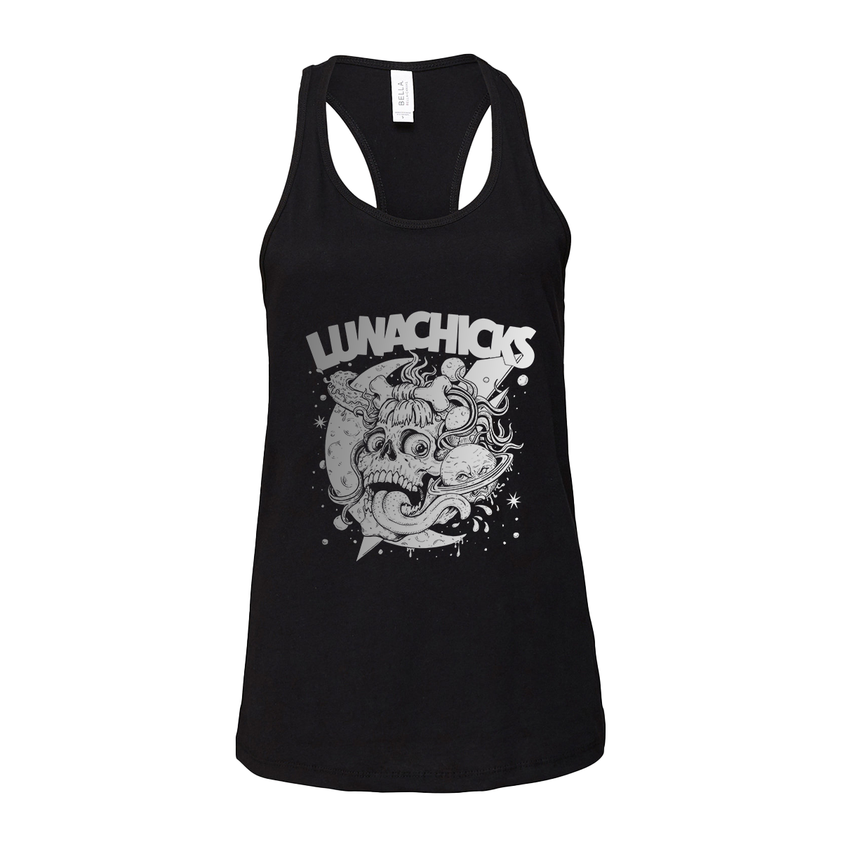 Bonehead Women's Tank (Black)
